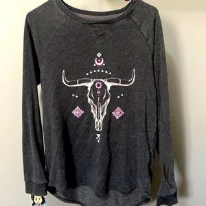 CUTE WEASTERN SWEAT SHIRT!